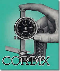 ボード厚み測定器 CORDIX コルディックス Kordt社